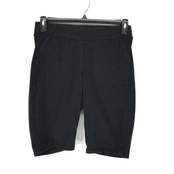 Torrid 11'' Pocket Bike Short Women's Plus 1/1X Black Stretch Activewear Gym - Picture 1 of 8